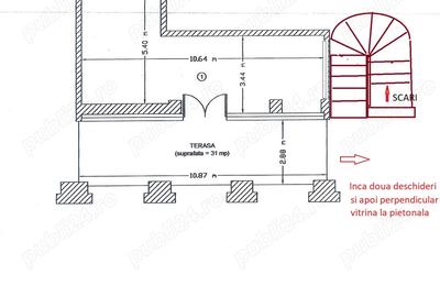 Spatiu comercial ultracentral cu vitrine inchiriere sau vanzare - 1