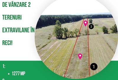 Teren agricol extravilan de 5800 mp, în Reci
