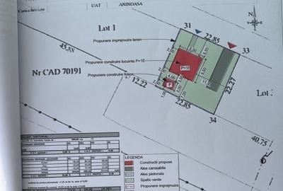 Teren Construcții intravilan de 500 mp, în Viforâta - 1