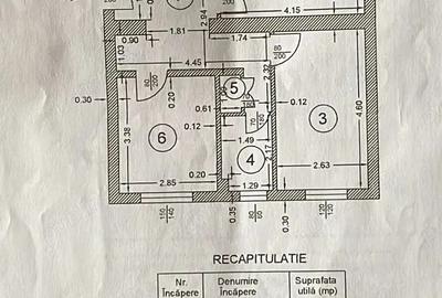 Apartament cu 3 camere decomandat în Central - 1