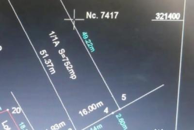 Teren de 750 mp, în Mischii