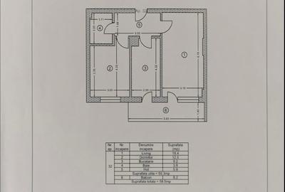 Apartament cu 2 camere decomandat, mobilat în Central - 10