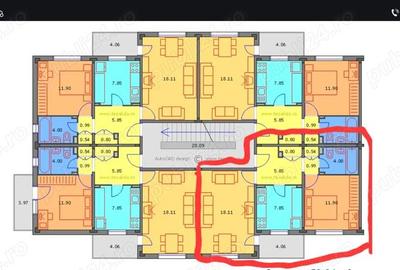 Apartament cu 2 camere decomandat, mobilat în Braytim - 2