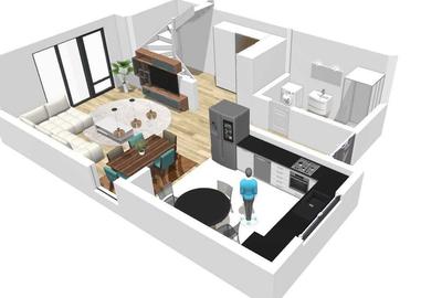 Casă cu 4 camere în Unirea - 2