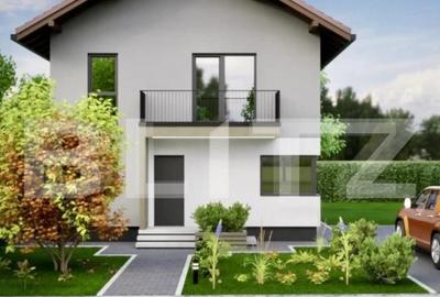 Casă cu 4 camere cu Teren 470 Mp în Stupini
