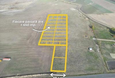 Teren de 650 mp, în Dudeștii Noi