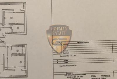 2 camere 82.5mp, Parcare, curte privata Primo Compozitori Energia, Bloc Nou - 8