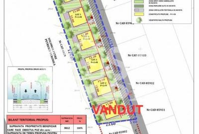 Teren de 3100 mp, în Priseaca - 3