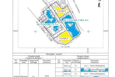 Teren Construcții intravilan de 4237 mp, în Doamna Ghica