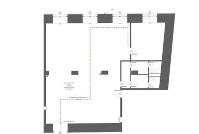 Spațiu comercial, de 143 mp, în Cetății - 4