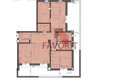 Zona Aradului. Terasa 42 mp. Dormitor matrimonial cu dressing. Comision 0%. - 4