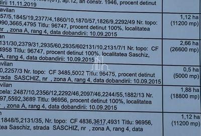 Teren de 110000 mp, în Saschiz - 3