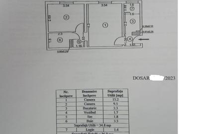 Apartament cu 2 camere semidecomandat, mobilat în Brâncoveanu - 2