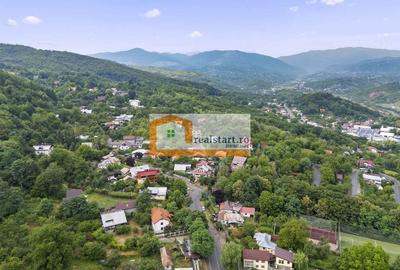 Breaza, Vedere Padure, 5000mp teren, D+P+1E+M, semineu, foisor - 42