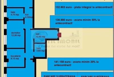 Apartament decomandat de vanzare in Iasi, Galata, 85,55 mp, bloc nou - 2