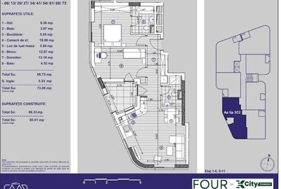 Apartament cu 3 camere decomandat în Aradului - 9