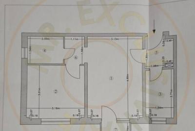 Apartament 2 camere de renovat Aleea Vergului - 3