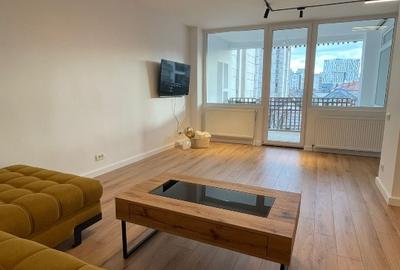 Centrul Civic - apartament 3 camere renovat - 2 grupuri sanitare - priveliște - - 6