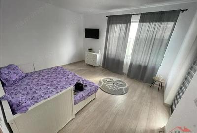 Garsoniera 45 mp utili, mobilata, parcare, et 1, bloc nou Cuza Voda