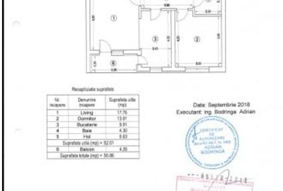 Apartament cu 2 camere decomandat, mobilat în Lujerului - 14
