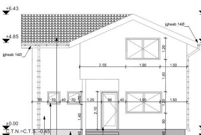Casa individuala, St= 460mp, Su-145.26 mp, 5 camere, Giroc Casa individuala, St= 460mp, Su-145.26 mp, 5 camere, Giroc - 3