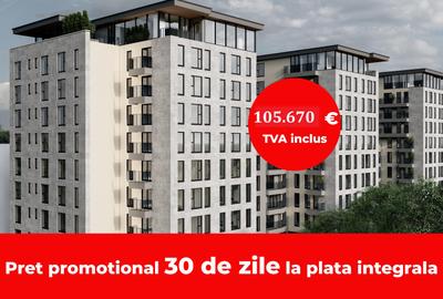 Dezvoltator: Ap 2 Camere ,bloc finalizat/mutare imediata 54.75 m2, Zona Păcurari