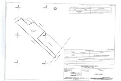 Teren de 1226 mp, în Săcălaz - 2