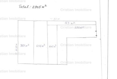 Teren intravilan de 2905 mp, în Silistraru - 1