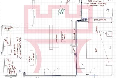 Apartament cu 2 camere semidecomandat, mobilat în Plopilor - 3