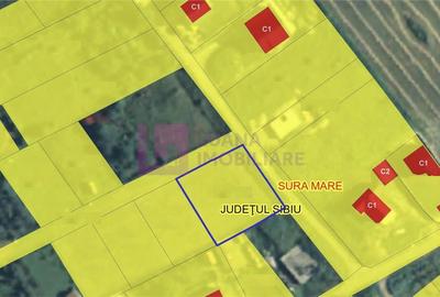 Teren intravilan | front dublu | 874 mp | Sura Mare | priveliste superba - 4