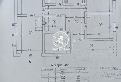 Teren de 6650 mp, în Aroneanu