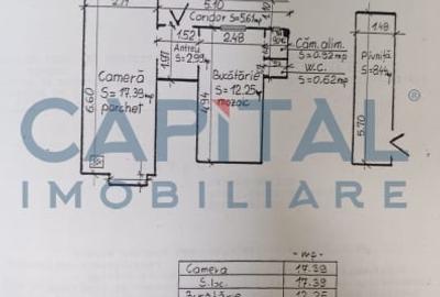 Garsonieră decomandată în Ultracentral - 2