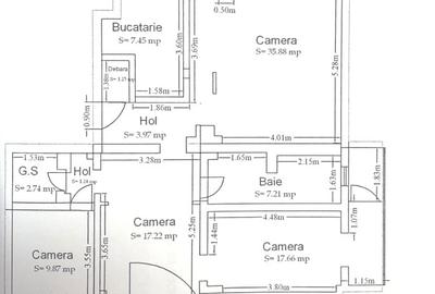 Birou, de 112 mp, în Răcădău - 2