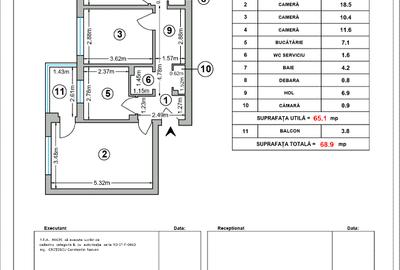 Apartament cu 3 camere decomandat în Gorjului - 8