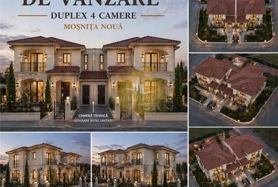 Duplex cu 4 camere cu Canalizare în Moșnița Nouă - 1
