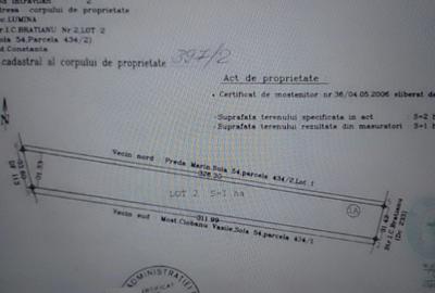 Teren Construcții de 10000 mp, în Lumina - 1