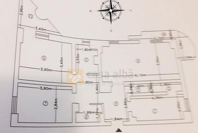 Gara - 3 camere decomandat, vedere impresionanta, etaj intermediar - 3