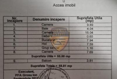 3 cam TOMIS III, decomandat, et 2/4, incadrat, izolat, centrala gaze A/C parcare - 8
