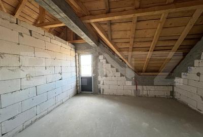 Casa semi-finisata P + M, 110 mp utili, teren 339 mp, Pielesti, zona Magnolia - 8