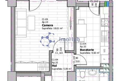 Apartament cu o camera, Tatarasi, etaj 3, 46mp, 64.000 euro - 5