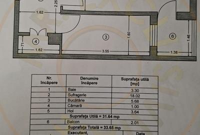 Vanzare Garsoniera moderna la cheie Gavana, centrala proprie - 9