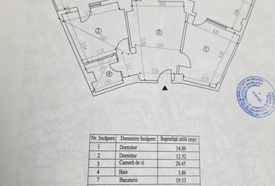 Apartament cu 3 camere decomandat, mobilat în Dorobanți - 3