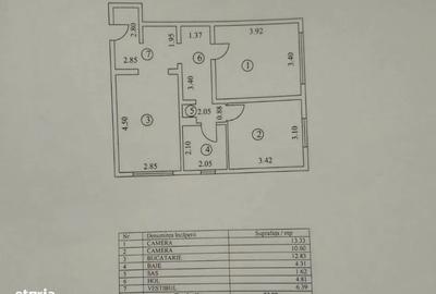 Apartament cu 2 camere decomandat, mobilat în Crângași - 3