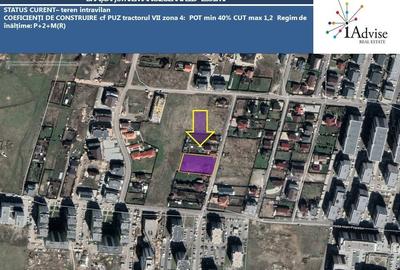 Teren Construcții intravilan de 2391 mp, în Tractorul - 4