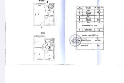 Duplex cu 4 camere cu Canalizare în Central - 3