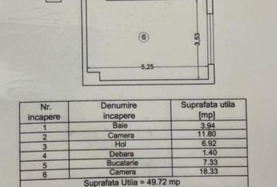 Trocadero- 2 camere decomandat et 1 - 1