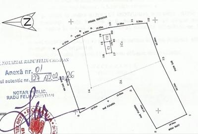 Teren de 2461 mp, în Sârbeni