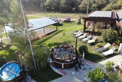 Locatie cu balta de pescuit si cabanute din lemn de vanzare , la 40 km de Timisoara - 3