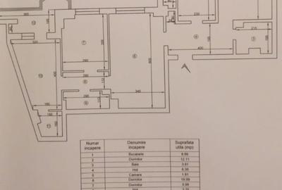 Apartament cu 4 camere semidecomandat în Zimbru - 2