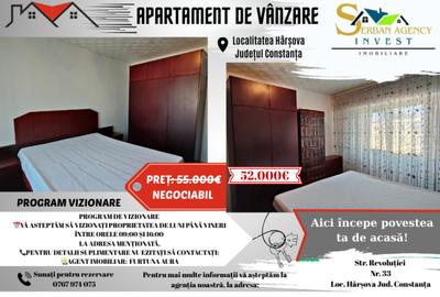 Apartament de vânzare în Hârșova – Mutare imediată, acte la zi! Apartament de vânzare în Hârșova – Mutare imediată, acte la zi! - 3